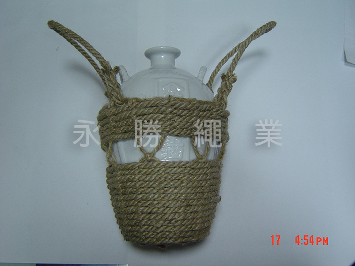 小型酒甕麻繩提網