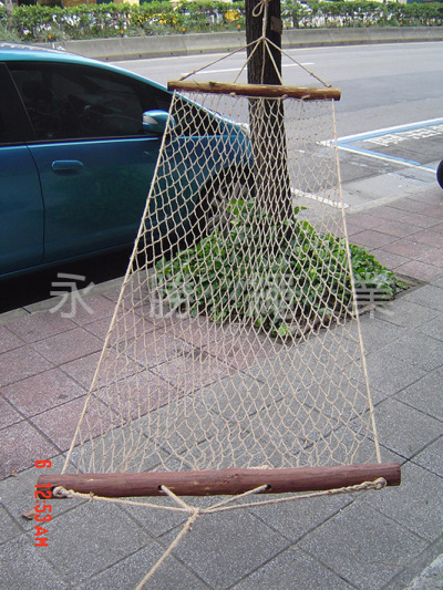 麻繩手工吊床(裝飾用)